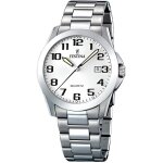 Montre homme - festina - f16376 / 7 - bracelet acier inoxydable - cadran blanc - �tanch�it� 5 atm
