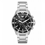 Montre - armani - ar11360 - acier inoxydable - noir - 10 atm