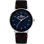 Montre - ben sherman - wb043b - bracelet cuir noir - mouvement quartz - 41 mm