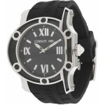 Montre homme cerruti 1881 swiss made. bracelet cuir et cadran argent