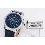 Montre homme emporio armani swiss made avec chrono et date bracelet cuir ars4010