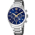 Montre homme - festina - f20343 / 2 - chronographe - cadran bleu - bracelet acier inoxydable Montre homme - festina - f20343 / 2 - chronographe - cadran bleu - bracelet acier inoxydable