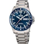 Montre homme - festina - f20698 / 2 - titane - quartz - tanche 5 atm
