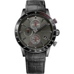Montre homme hugo boss 1513445 chronomtre sport bracelet cuir crocodile