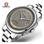 Montre homme - mcanique automatique - affaires srie bracelet acier tanche montre