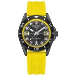 Montre homme quartz swiss alpine military raptor sam7029. 1878 - acier inoxydable - cadran noir - bracelet ...