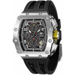 Montre - tsar bomba - tonneau - acier inoxydable - Étanche 50m - verre saphir lumineux Montre - tsar bomba - tonneau - acier inoxydable - Étanche 50m - verre saphir lumineux