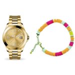 Montre ice watch - femmes - 020908 - dor acier inoxydable - 10 atm - tendance