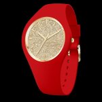 Montre ice watch - femmes - 021080 - rouge silicone - 40mm - etanche 10 bar Montre ice watch - femmes - 021080 - rouge silicone - 40mm - etanche 10 bar