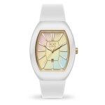 Montre ice watch - femmes - 024035 - blanc silicone - etanche 5 atm