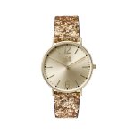 Montre - ice watch - ice madame - cuir - doré / cuivré - quartz Montre - ice watch - ice madame - cuir - doré / cuivré - quartz