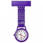 Montre infirmière pas chère acier violet analogique circulaire montre infirmière Montre infirmière pas chère acier violet analogique circulaire montre infirmière