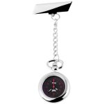 Montre infirmi�re fame femme argent m�tal �l�gance moderne