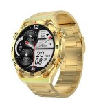 Montre intelligente en acier inoxydable - rncyn - nfc - appels bluetooth - charge sans fil - ultra mate ...
