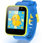 Montre intelligente enfant montre connecte garon avec camra ecran tactile 154 etanche musique / tlphone ...