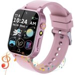 Montre intelligente enfants - �cran tactile hd - 26 jeux - cadeau filles 4 - 12 ans