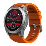 Montre intelligente gps - rncyn - stratos 3 - ultra hd amoled - appels bt - noir orange - rncyn fit - ...