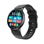 Montre intelligente en m�tal dor� pour femmes - rncyn - s53 - �cran tactile 1. 39 pouces - modes sportifs ...