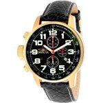 Montre - invicta - i - force 3330 - quartz - homme - noir - cuir