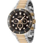 Montre - invicta - pro diver 46046 - quartz - homme - noir - acier inoxydable - 20 atm Montre - invicta - pro diver 46046 - quartz - homme - noir - acier inoxydable - 20 atm