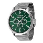 Montre - invicta - specialty 47120 - quartz - acier inoxydable - 44 mm - vert