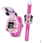 Montre - jeu interactive de minnie - vtech - rose - pour enfant de 3 ans et plus