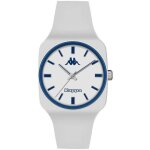Montre - kappa - pe - 22 - blanc - silicone - analogique - 3 atm Montre - kappa - pe - 22 - blanc - silicone - analogique - 3 atm