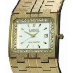 Montre lobor collection plaqu�e or avec date. u486eb
