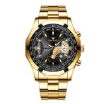 Montre de luxe mode militaire quartz sport montre - bracelet plein acier tanche hommes horloge ow0722wat33ml ...