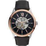 Montre - aciercuir argent - fossil - bq2383 Montre - aciercuir argent - fossil - bq2383