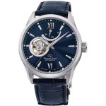 Montre mécanique homme orient - orient star open heart re - at0006l00b - cadran bleu - bracelet cuir ... Montre mécanique homme orient - orient star open heart re - at0006l00b - cadran bleu - bracelet cuir ...
