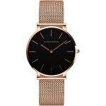 Montre - très mince - femme - quartz - analogique - Étanche - acier inoxydable Montre - très mince - femme - quartz - analogique - Étanche - acier inoxydable