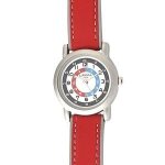 Montre pdagogique laval xvii rouge - enfant