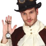 Montre - pendentif - steampunk - m�tal or - accessoire de d�guisement - homme - vintage