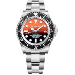 Montre plonge automatique diver professional 1000m - bobroff - bf0004bne - bracelet acier inoxydable ...