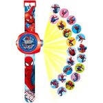 Montre projecteur 24 figurines spiderman super hros spider - man montre electronique enfant garon projection ...