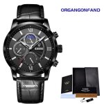 Montre à quartz de luxe pour homme - montre daffaires étanche multifonctionnelle avec chronographe - ... Montre à quartz de luxe pour homme - montre daffaires étanche multifonctionnelle avec chronographe - ...