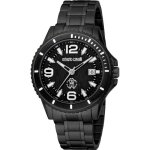 Montre - roberto cavalli by franck muller - rv1g217m0061 - quartz - acier inoxydable - noir