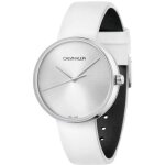 Montre femme - calvin klein - kbl231l6 - cuir blanc - botier acier - tanchit 3 atm