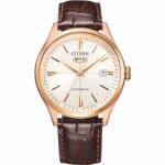 Montre - aciercuir or - citizen - nh8393 - 05a