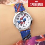 Montre spiderman marvel bleue