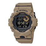 Montre sport casio g - shock gbd - 800uc - 5er beige - bluetooth �tanche 20 bars r�sistance aux chocs ...