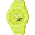 Montre sportive - casio - ga - 2100 - 9a9er - plastique jaune - 20 bar - 45 mm diamètre Montre sportive - casio - ga - 2100 - 9a9er - plastique jaune - 20 bar - 45 mm diamètre