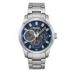 Montre squelette - hugo - homme - bracelet acier - botier 44mm - tanchit 30m