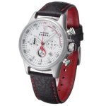 Montre de tomaso chronograph atrani - rouge et noir - etanche 5 atm - mouvement quartz