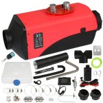 Monucep chauffage diesel 8kw 12v / 24v chauffage � air avec �cran lcd & t�l�commande pour voiture camping ...