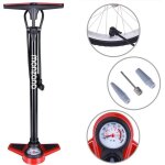 Monzana pompe  main air haute pression avec manomtre 12 bar gonflage univerel