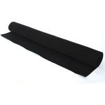 Moquette acoustique - noir - lisse - 0. 7x1. 4m