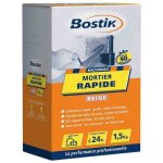 Mortier rapide - bostik - 30602264 - orange - bricolage - intrieur