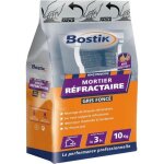 Mortier r�fractaire - bostik - 10kg - r�sistance 1200�c - ne fissure pas